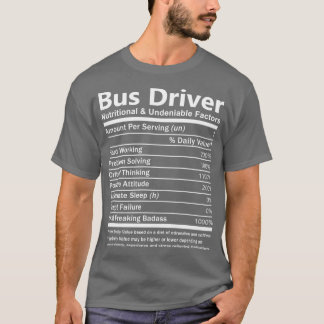 Drivrutinen buss - näringsvärde och obestridliga f t shirt