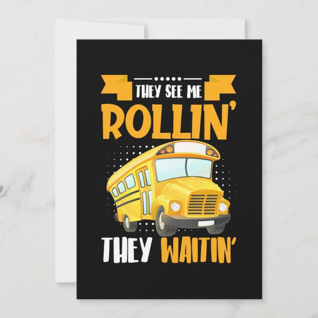 Drivrutinen Buss Se mig Rollin Spara Datumet (Framsida)
