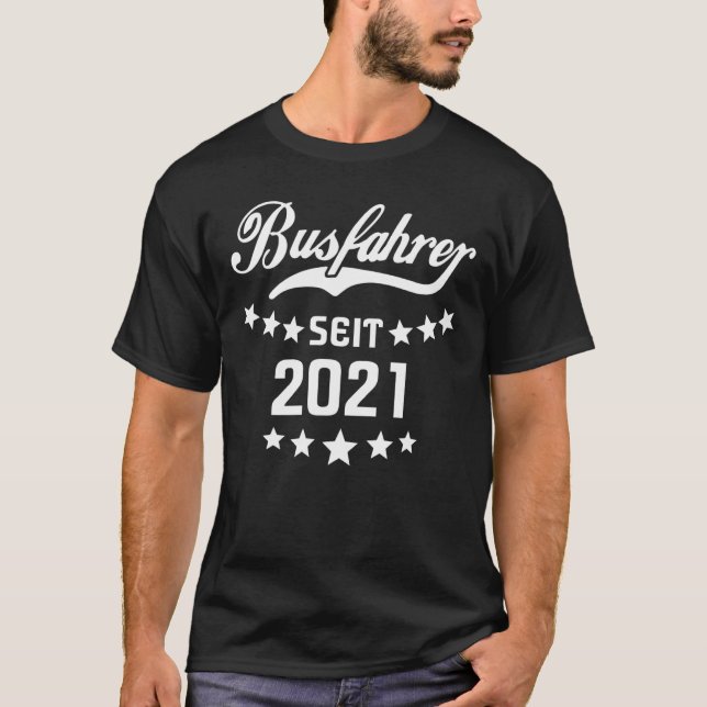 Drivrutinen Buss sedan 2021 Manar Line Buss Man Sc T Shirt (Framsida)