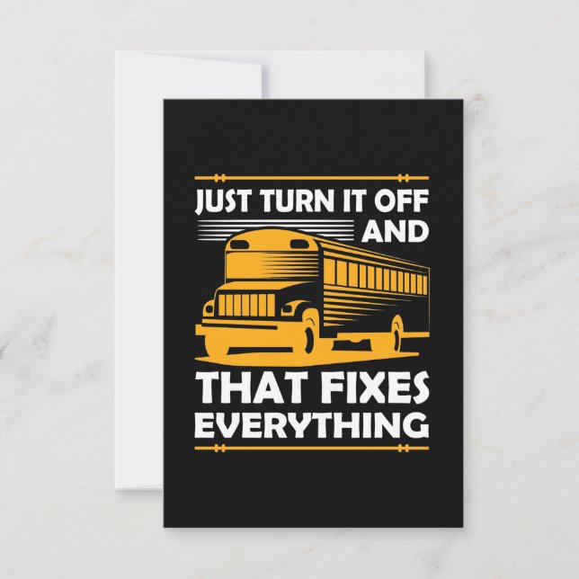 Drivrutinen Buss slår bara av den OSA Kort (Framsida)