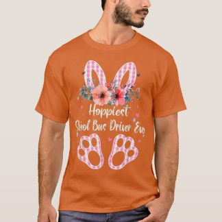 Drivrutinen Buss vid Play Bunny Hoppiest School - T Shirt