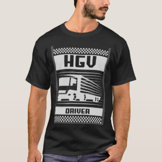 Drivrutinen coola HGV Heavy Goods Fordon Lastbil L T Shirt