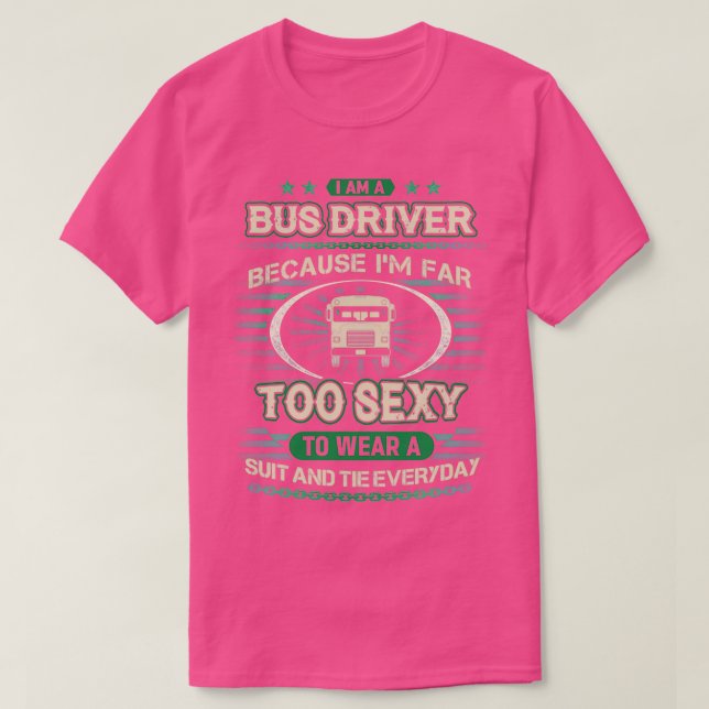 Drivrutinen Fantastisk Buss Hoodie T Shirt (Design framsida)