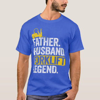 Drivrutinen far Make forklift Legend Operator Papp T Shirt