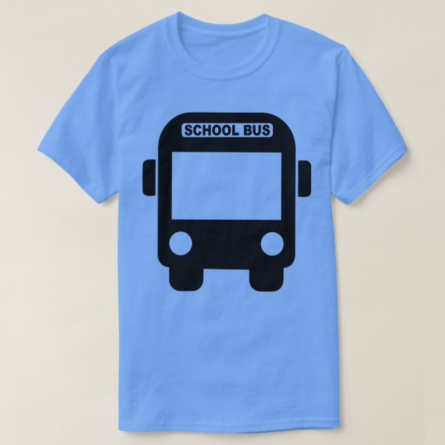 Drivrutinen för chauffören i Buss i Buss i skolan T Shirt (Design framsida)