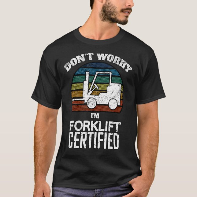 Drivrutinen för Fork Auktoriserad Hiss, Fork T Shirt (Framsida)