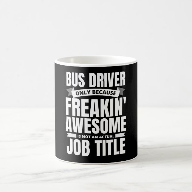 Drivrutinen Freakin' Fantastisk Buss Kaffemugg (Center)