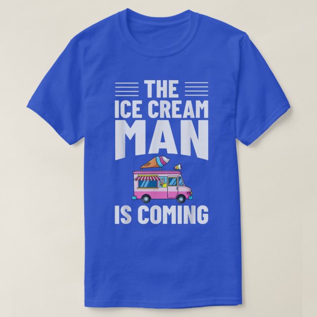 Drivrutinen Ice Cream Van Man1016, Ice Cream Lastb T Shirt (Design framsida)