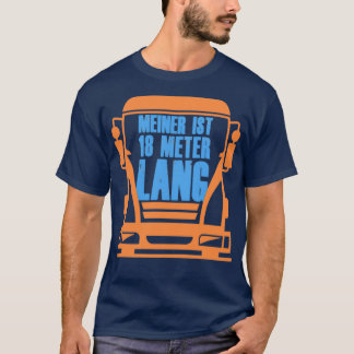Drivrutinen lastbil förare buss, lastbil, rolig t shirt