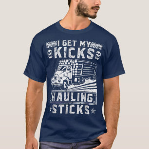 Drivrutinen Logga Hauling Lastbil - Hämta mina fäs T Shirt