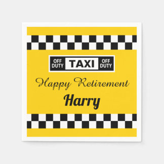 Drivrutinen Lycklig Pension Taxi är tullfri Pappersservett