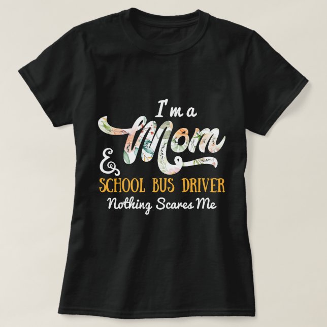 Drivrutinen Mamma Buss 1 i Buss T Shirt (Design framsida)