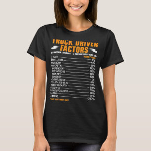 Drivrutinen manar Lastbil för Lastbil Trucker Ford T Shirt