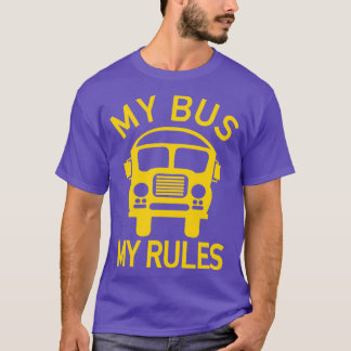 Drivrutinen Mina Buss My Regler Buss driver Kids S T Shirt