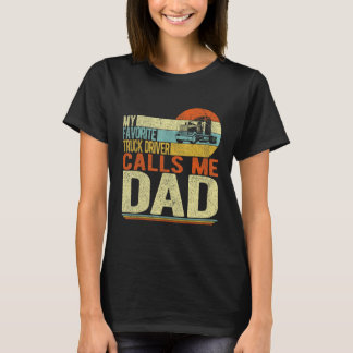 Drivrutinen My Favorite Lastbil kallar mig Pappa F T Shirt