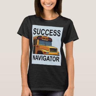 Drivrutinen Navigator School Buss lyckades T Shirt