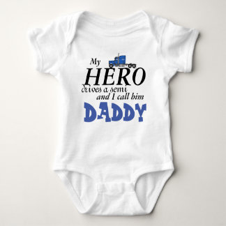 Drivrutinen Pappor My Hero - Lastbil Tee