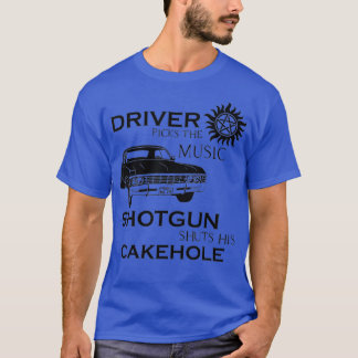 Drivrutinen Plockor musiken stänger av sitt rygghå T Shirt