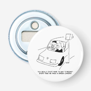 Drivrutinen säger ost när en hastighetskamera pass flasköppnare