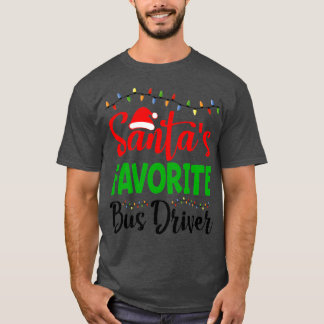 Drivrutinen Santas Favorite Buss T Shirt