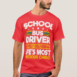 Drivrutinen School Buss levererar LIFE27s Mest Pre T Shirt