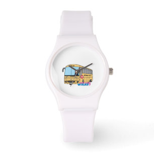 Drivrutinen School Buss Mörk Armbandsur