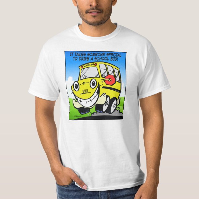 Drivrutinen School Buss T-shirt (Framsida)