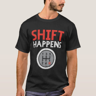 Drivrutinen Shift Hänvisar till Tävlan för bilväxl T Shirt