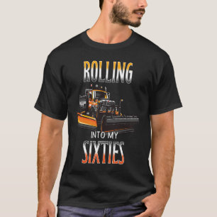 Drivrutinen Snö Plow's 60:e födelsedagen T Shirt