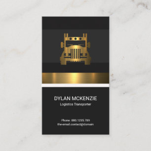 Drivrutinen Snyggt Exquired Luminous Gold Foil Las Visitkort