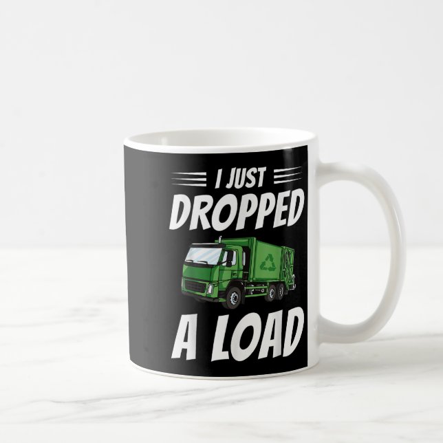 Drivrutinen Sopor Lastbil Costume Sarcastic Sopor Kaffemugg (Höger)