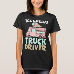 Drivrutinen Sundae Gelato Dessert i Ice Cream Last T Shirt