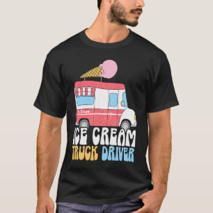 Drivrutinen Sundae Gelato Dessert i Ice Cream Last T Shirt