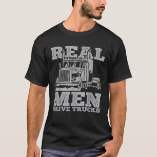 Drivrutinen Trucker Lastbil Lastbil T Shirt