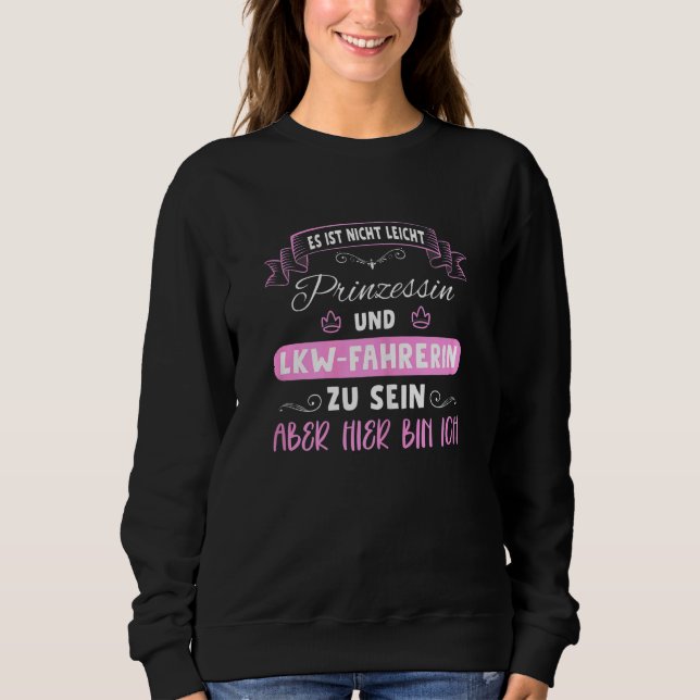 Drivrutinen Womens Lastbil T Shirt (Framsida)