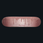 Drivrutiner för Gnistra vid Girly Coola Rosa ros G Mini Skateboard Bräda 18,5 Cm<br><div class="desc">Skateboard med faux-droppar i glitter och din personlig namn i Rosa ros med Gnistra Coola. Enkel att anpassa och perfekt för glitter-estetik.</div>