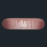 Drivrutiner för Gnistra vid Girly Coola Rosa ros G Mini Skateboard Bräda 18,5 Cm<br><div class="desc">Skateboard med faux-droppar i glitter och din personlig namn i Rosa ros med Gnistra Coola. Enkel att anpassa och perfekt för glitter-estetik.</div>