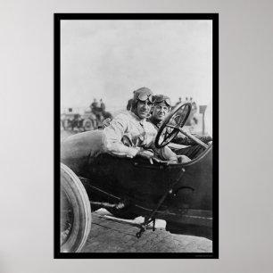 Drivrutiner för Mercer Auto Tävling 1916 Poster