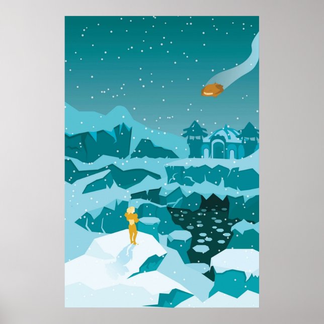 Drivrutiner för Metroid Prime Phendrana Poster (Framsidan)