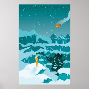 Drivrutiner för Metroid Prime Phendrana Poster