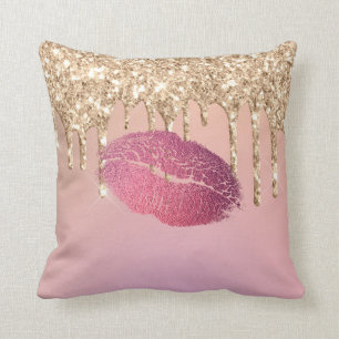 Drivrutiner för Trendig Makeup Lip Kiss Ro Glitter Kudde