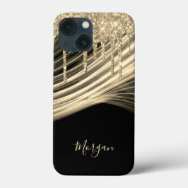 Drivrutiner guld Glitter, Guld Light Rays, Guld Na