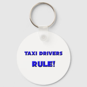 Drivrutiner i taxi! nyckelring
