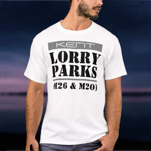Drivrutiner och lastbilschaufförer i lastbil Kent T Shirt