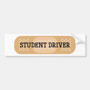 Drivrutinsbandage för student bildekal