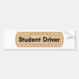 Drivrutinsbandage för student bildekal
