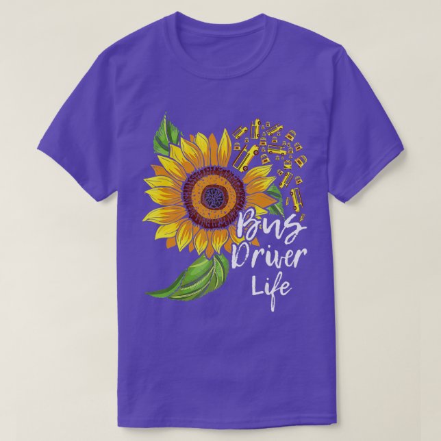 Drivrutinsbedömning för Buss Driver Life School Bu T Shirt (Design framsida)