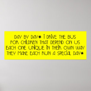 Drivrutinsdag i Buss per dag Poster