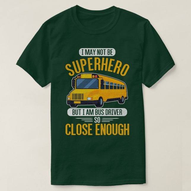 Drivrutinsdesign för coola Buss - citat: Jag är do T Shirt (Design framsida)