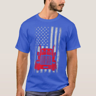 Drivrutinsdesign för Trucker American Vintage Last T Shirt